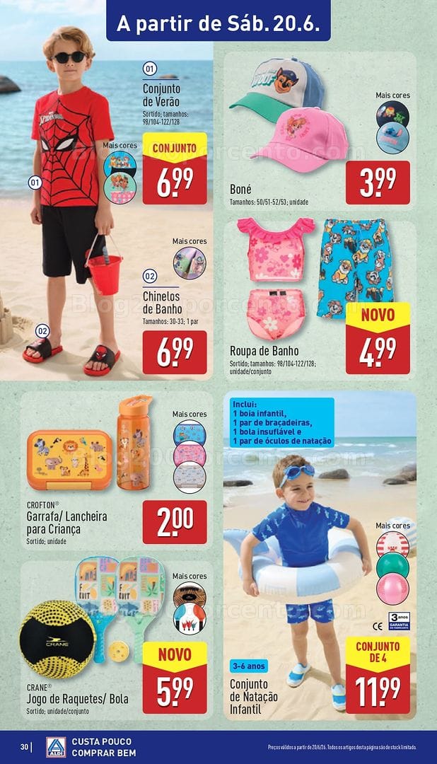 Antevisão Folheto ALDI Promoções de 15 a 21 junho